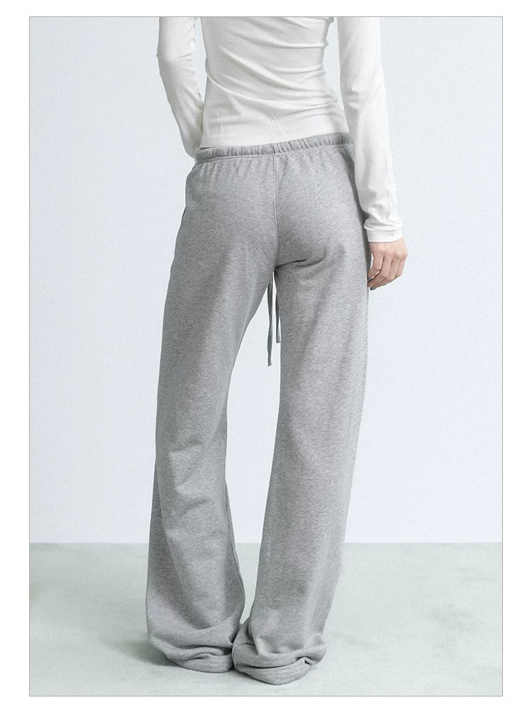 NABOUN Essential Low-Rise Straight-Leg Sweatpants