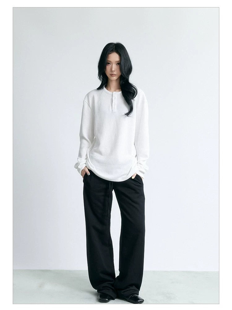 NABOUN Essential Low-Rise Straight-Leg Sweatpants