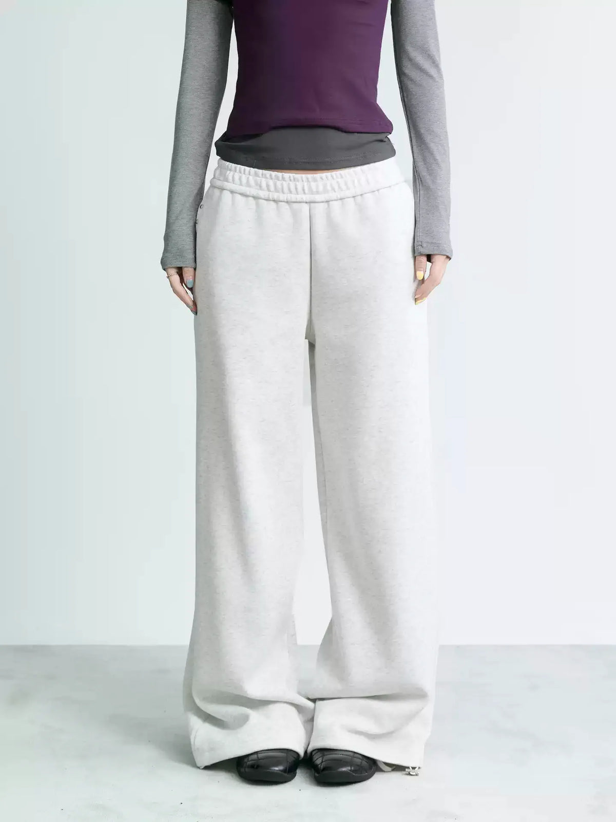 NABOUN Relaxed Wide-Leg Sweatpants
